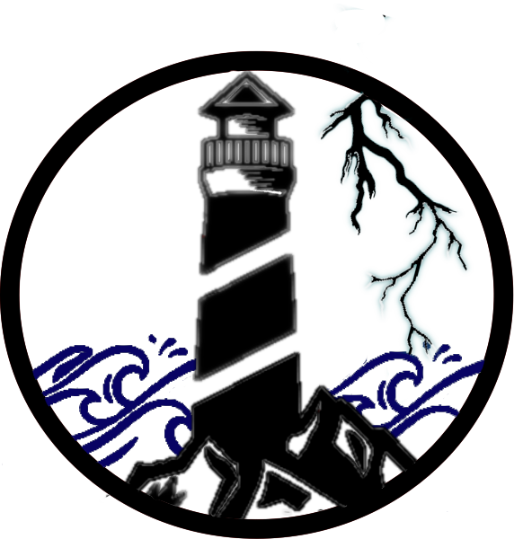 Blighthouse logo, haunted edition.